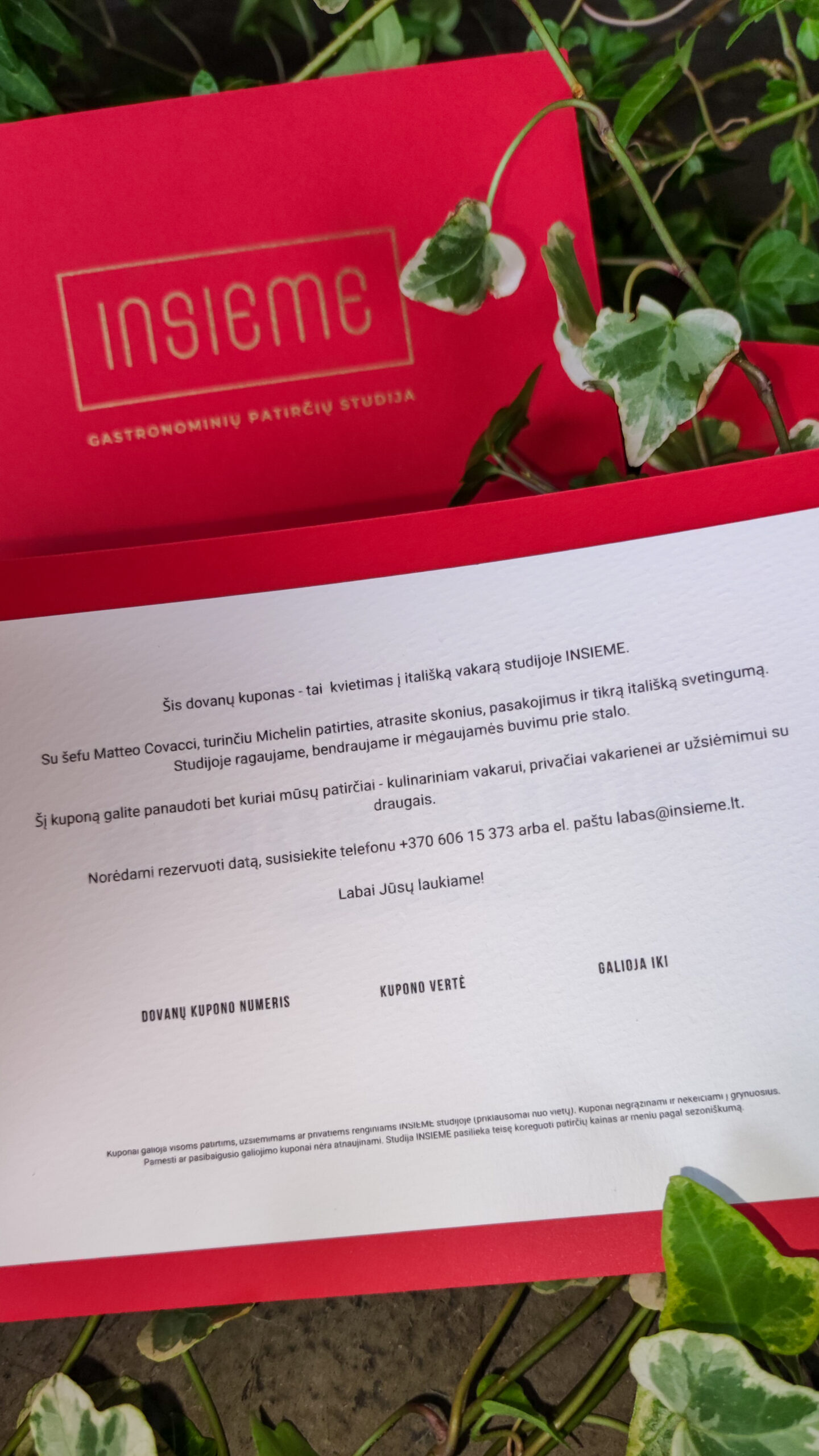 Dovanų kuponai - Image 3